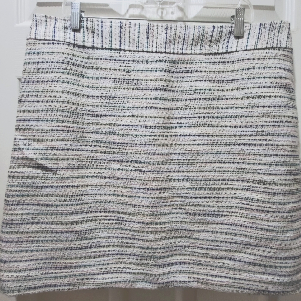 Loft Tweed Mini Skirt Women's Size 16 w/tags NEW